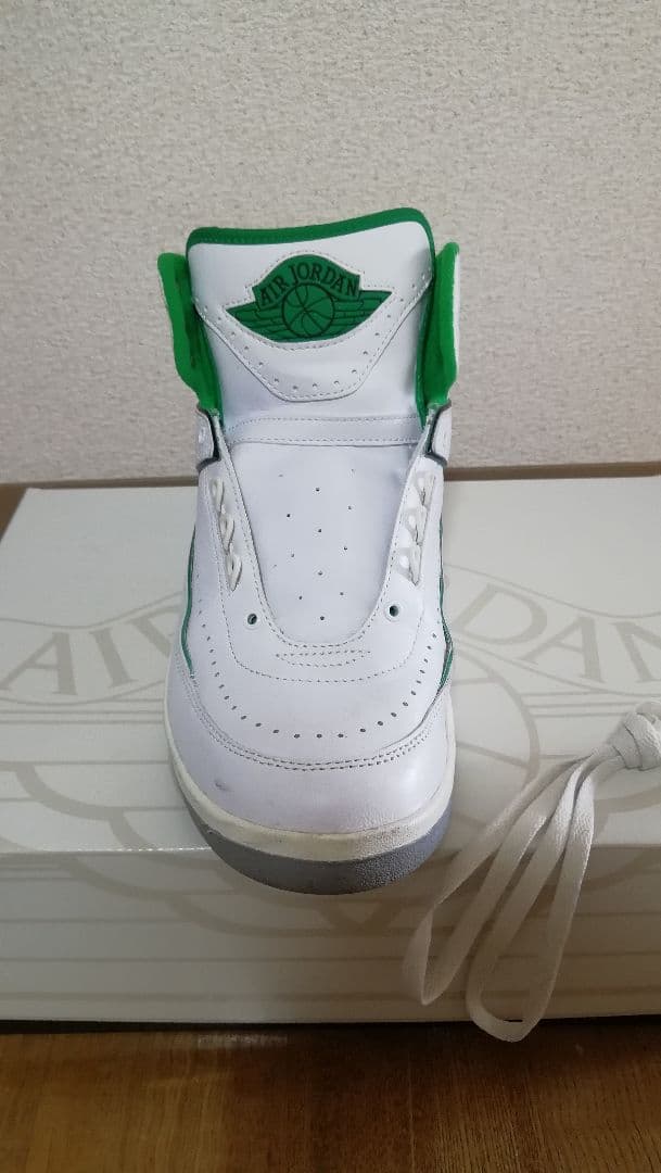 シューズ(男性用) Nike Air Jordan 2 Retro \"Lucky Green\"