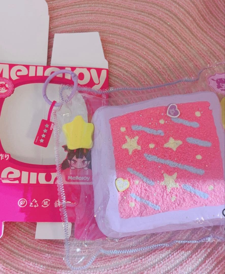 Mellojoy スクイーズ　DIYJOJOの食パン