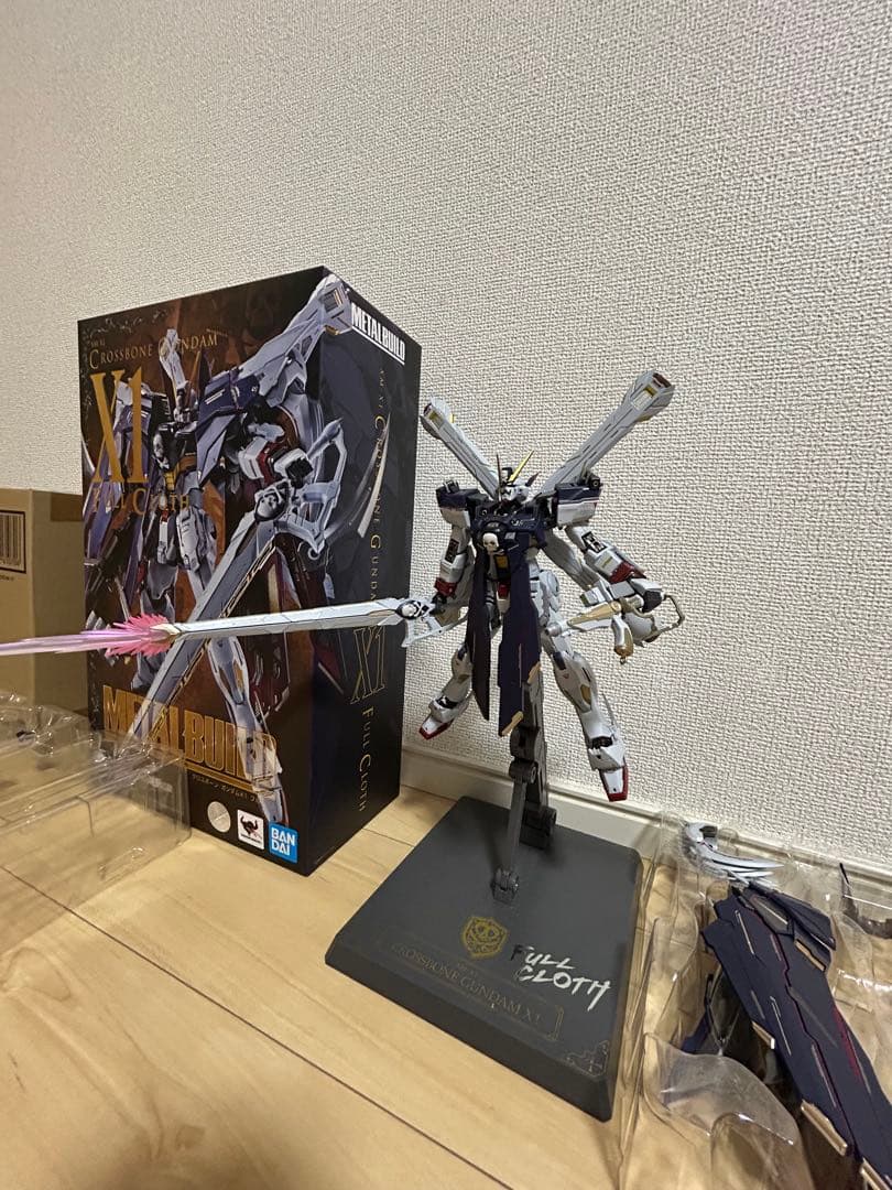 メタルビルド クロスボーンガンダムX1フルクロス 開封済み