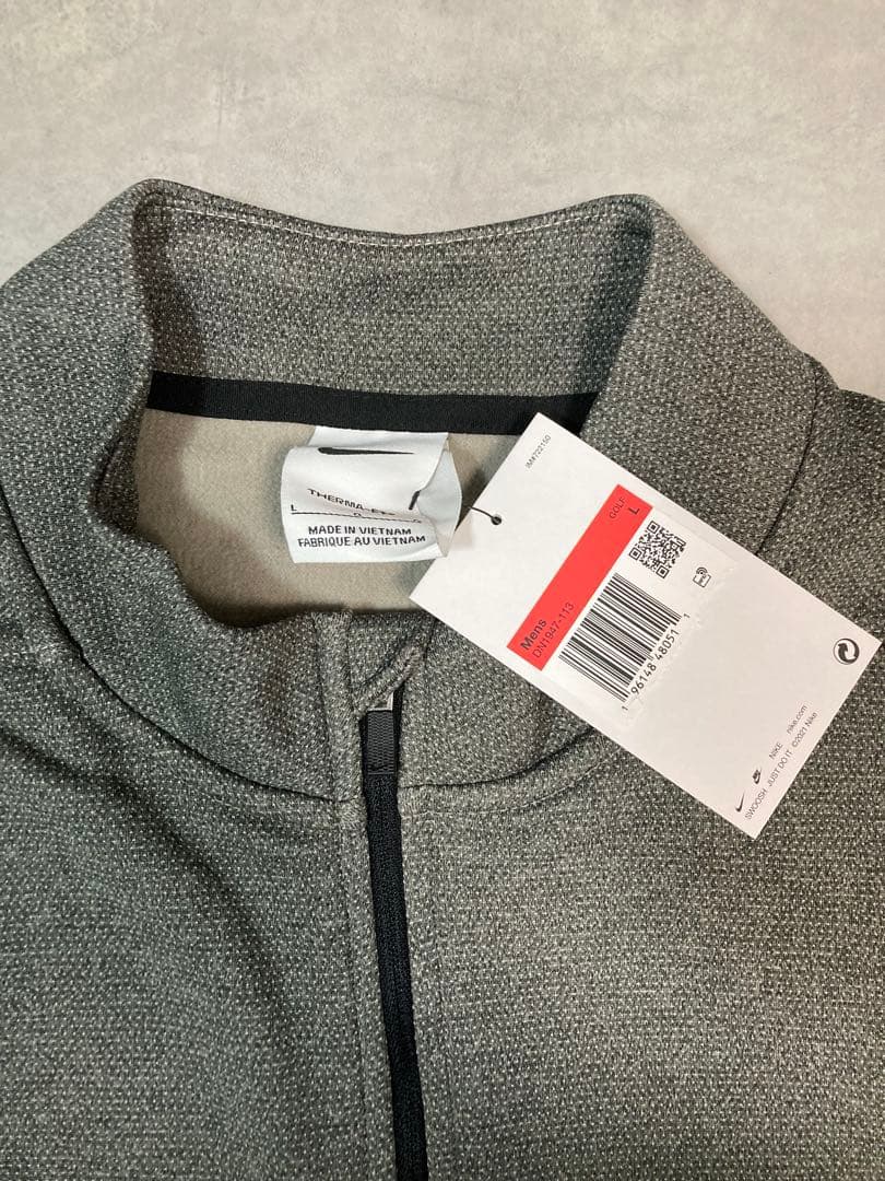 NIKE × MALBON GOLF サーマフィット ハーフジップシャツ