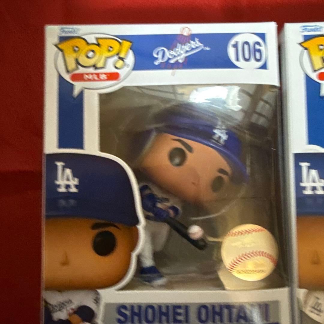 【2体セット】ワールドシリーズ記念　ドジャース　大谷翔平　Funko pop 3