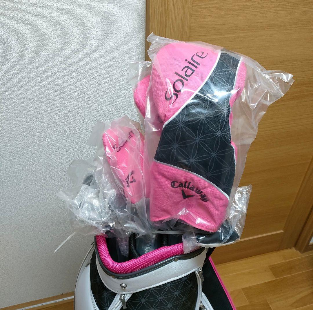 新品 キャロウェイ ソレイル レディース クラブセット ピンク