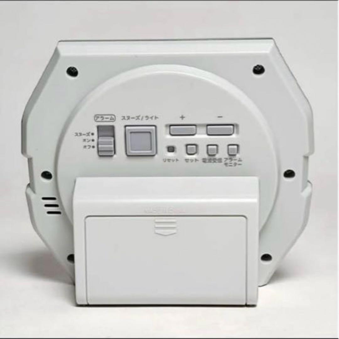 カシオ CASIO DQD-851J-8JF 電波目覚まし時計 ウェーブセプター