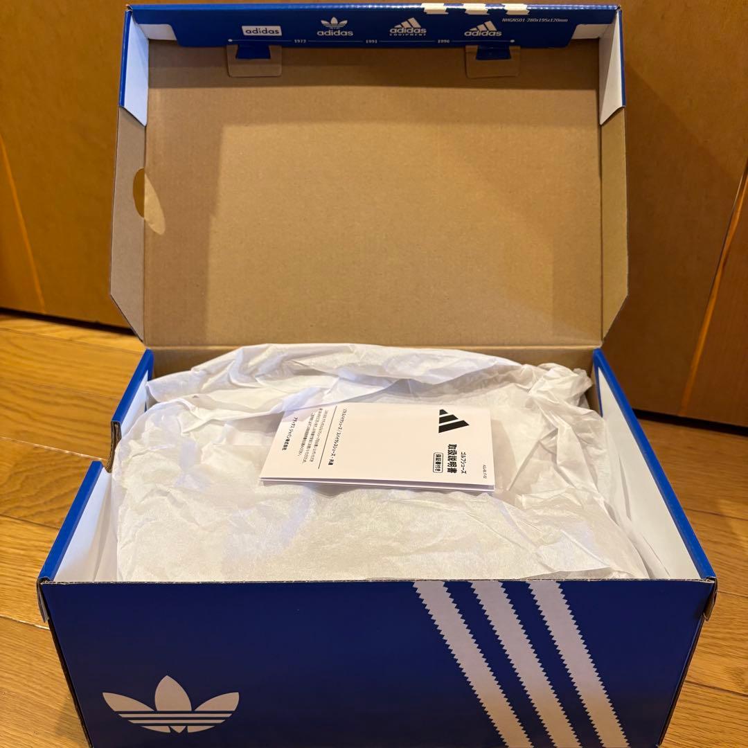 新品！アディダス サンバ フルグレインレザー ゴルフシューズ 23.5㎝