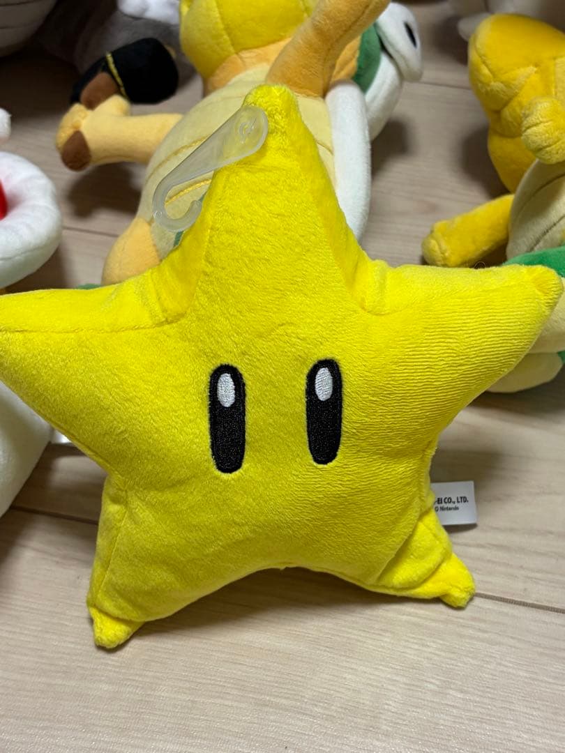 マリオキャラクターぬいぐるみセットほねクッパ