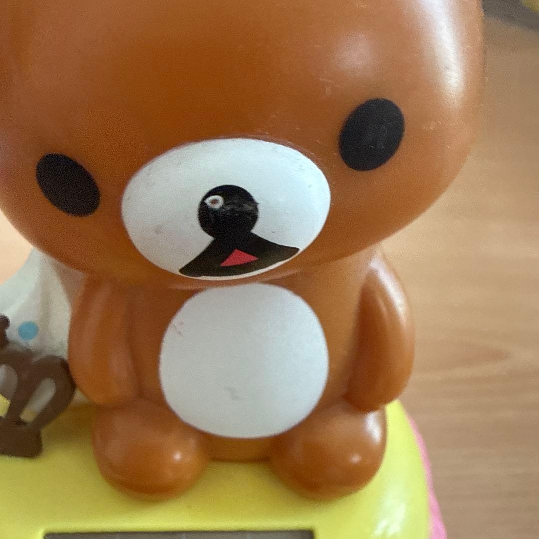 リラックマ フィギュア　ソーラー