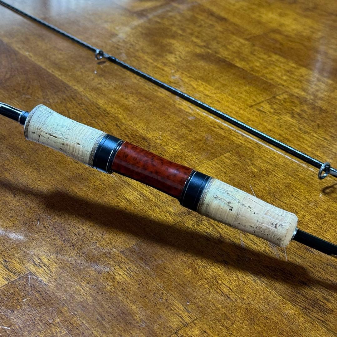 美品 シマノ 21カーディフ AX S60 SUL-FF トラウトロッド