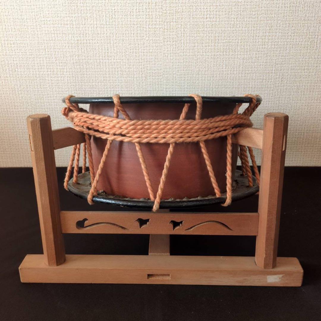 和太鼓 締太鼓 締太鼓台（下方台）付き
