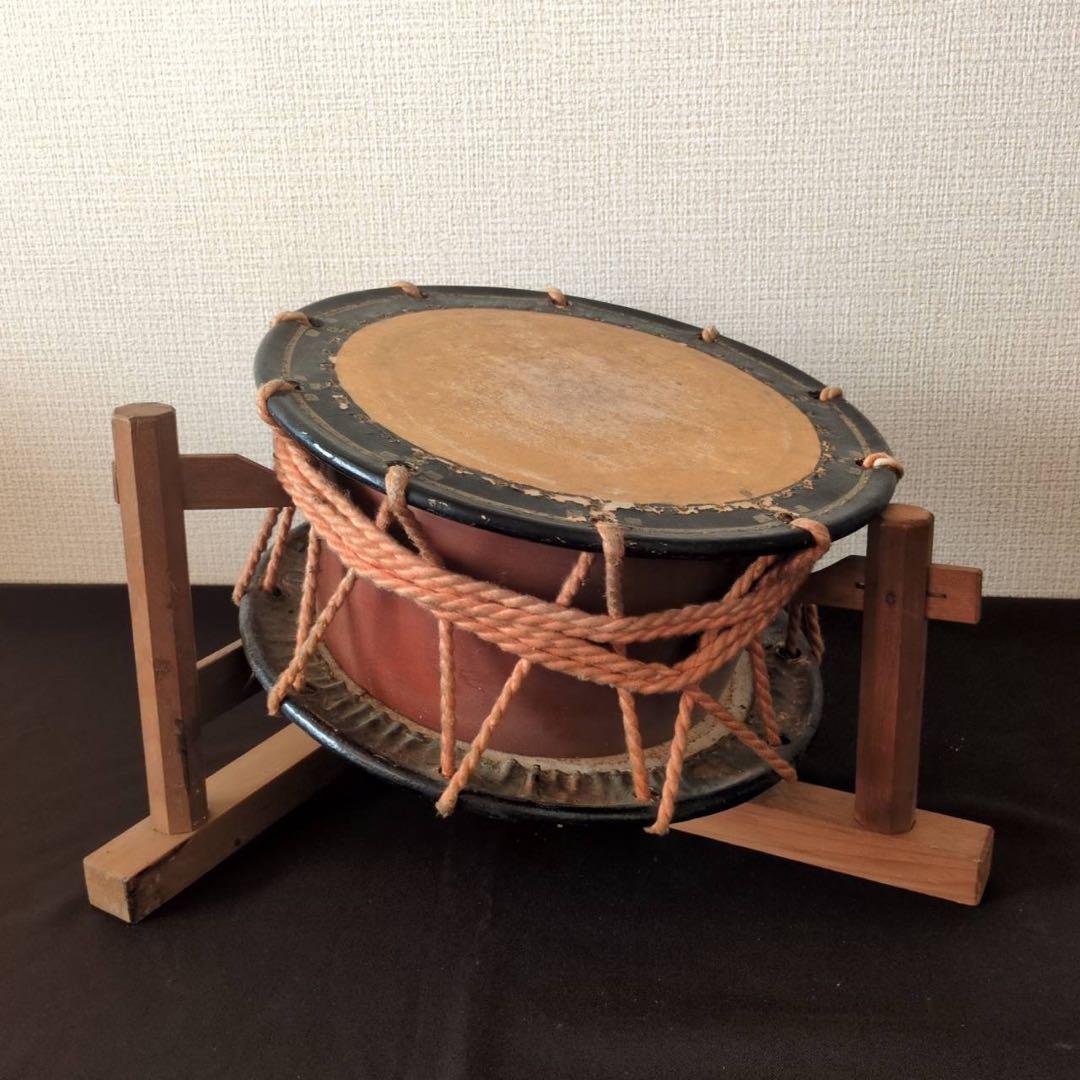和太鼓 締太鼓 締太鼓台（下方台）付き