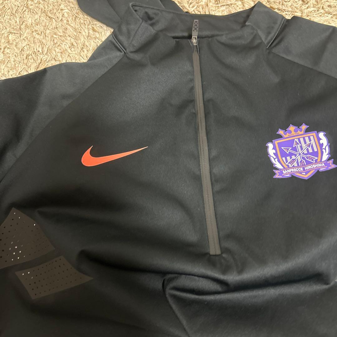 Nike サンフレッチェ広島　ハーフジップピステ M ブラック