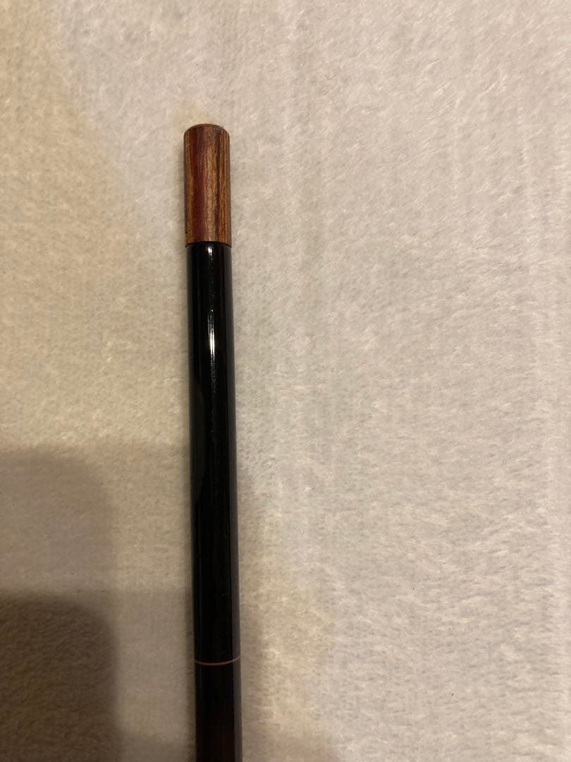 美品　Daiwa 竿掛 総塗り一本半物　ヘラブナ　袋なし