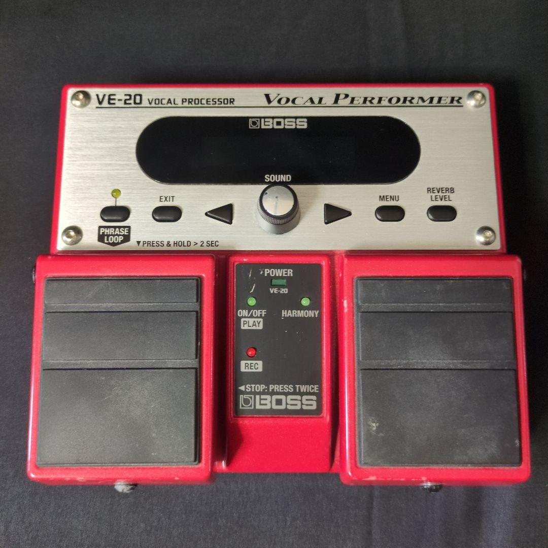 BOSS VE-20 ボーカルエフェクター ルーパー搭載