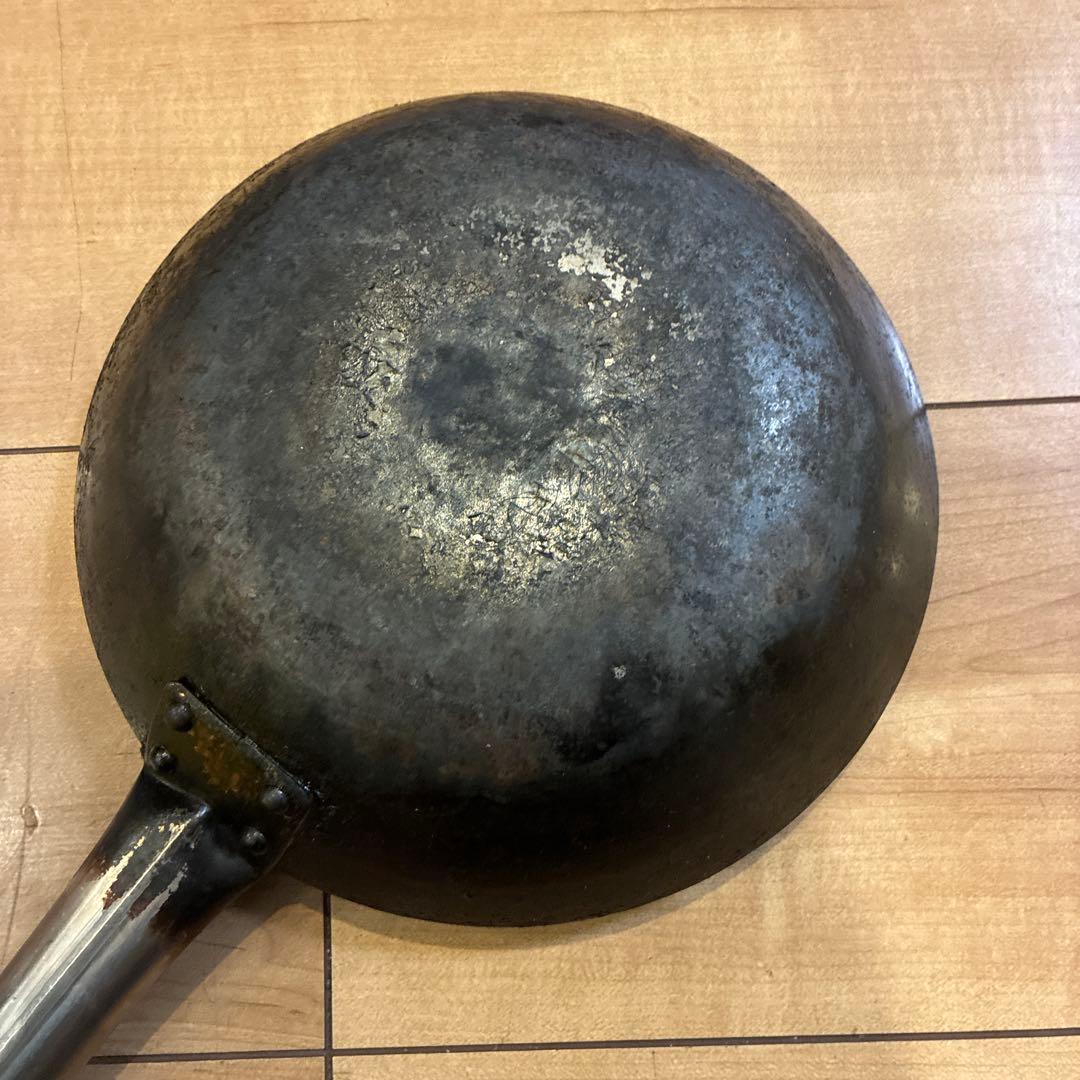 山田工業所　TARO 21cm 鉄フライパン　炒め鍋　チタン　炒め鍋　管理12