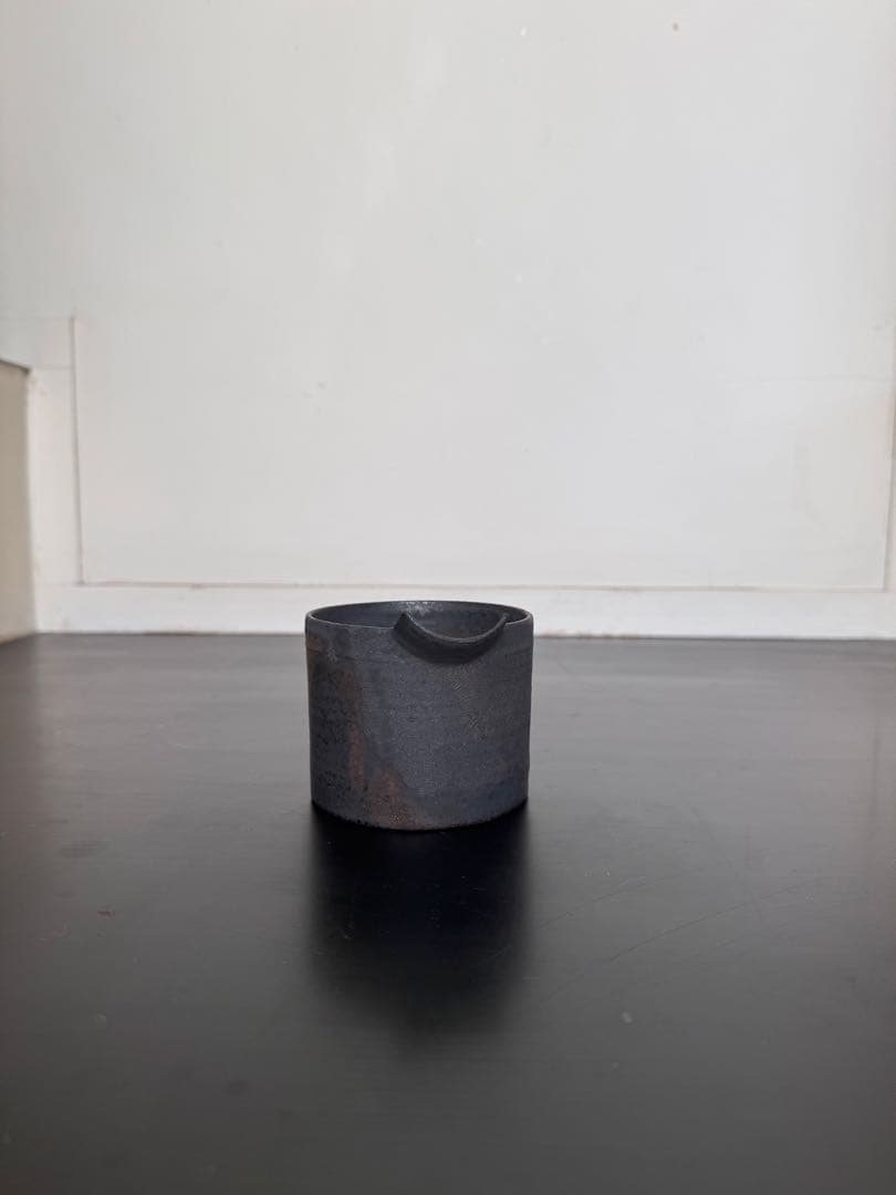 大村剛 Ceramic Katakuchi – Rusted Iron
