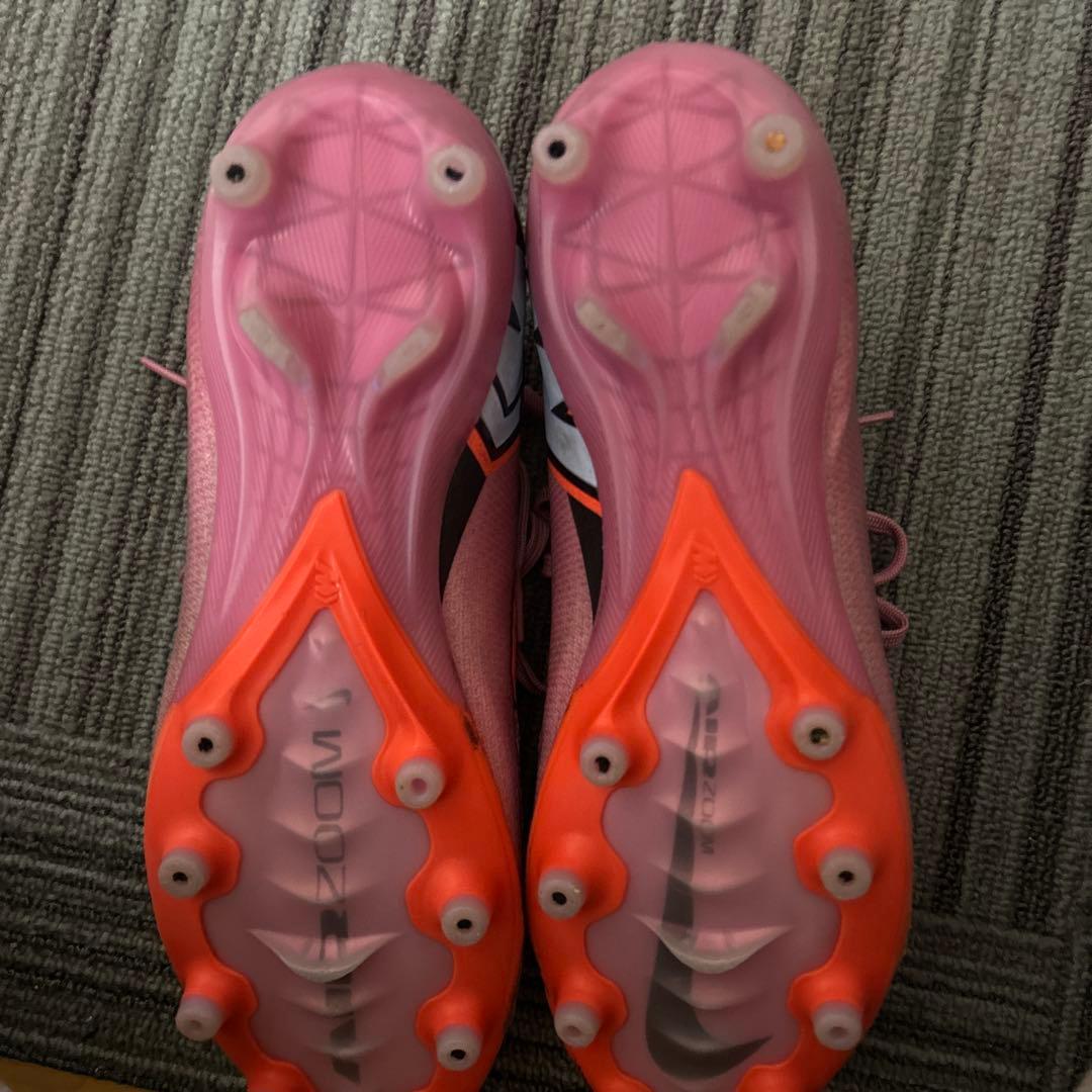 Nike Air Zoom スパイクシューズ ピンク/オレンジ