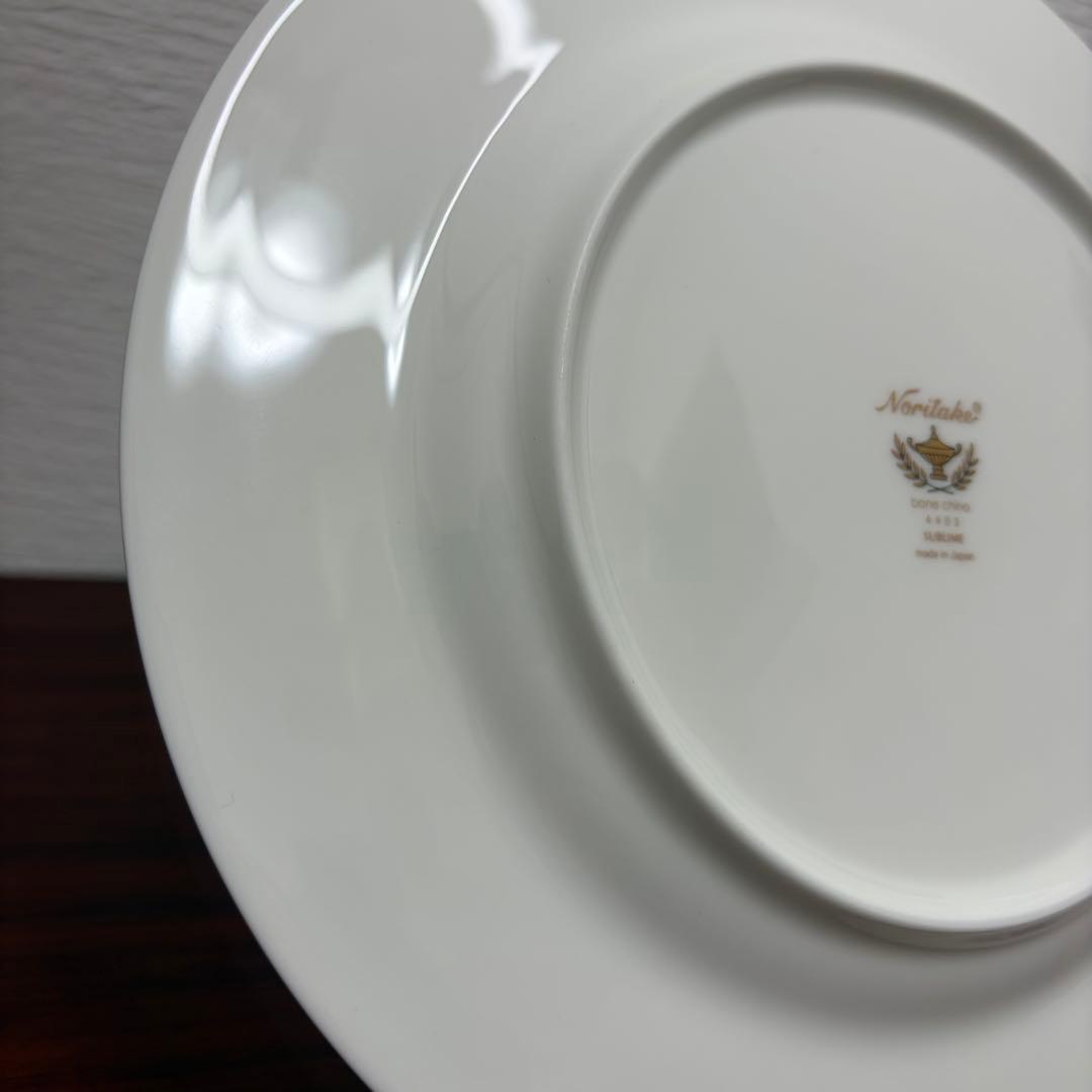 【美品】Noritake Sublime プレート 金彩 単品