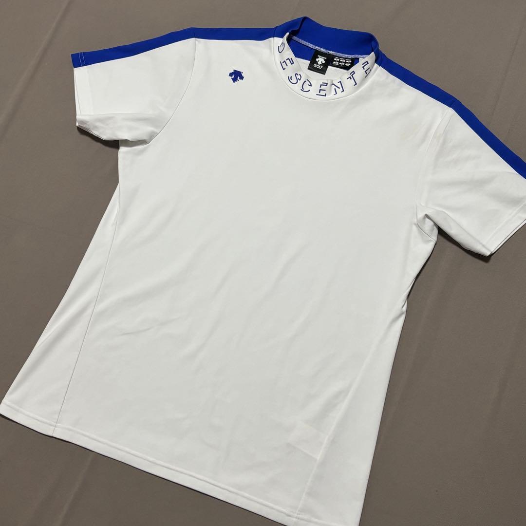 デサントゴルフDESCENTE バイカラーモックネックシャツ O