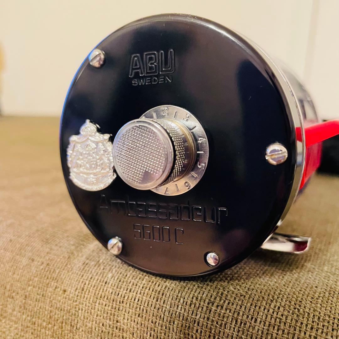 【中古美品】AbuGarcia Ambassadeur 5600C 赤ベロ 復刻
