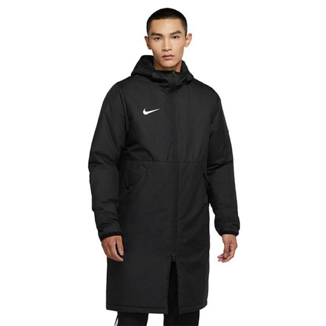 美品 NIKE ナイキ 中綿 ベンチコート M 大人用 サッカー スポーツ観戦