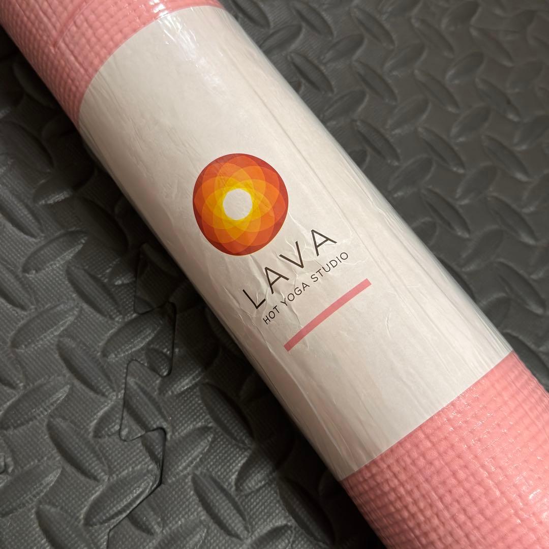 LAVA ヨガマット ピーチ 厚み3.5mm ホットヨガ LAVA 未使用