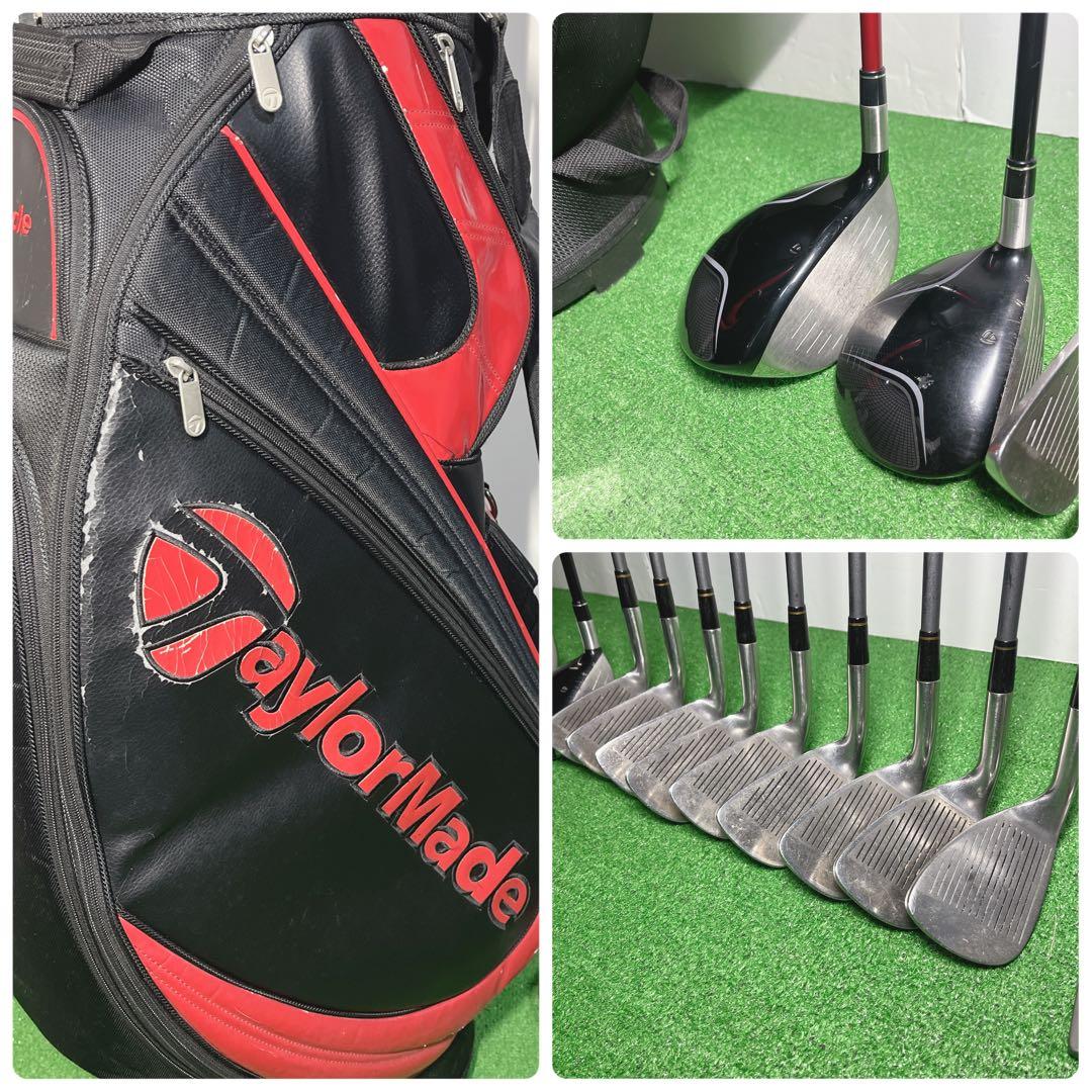 G550 TaylorMade ゴルフクラブセット メンズ 右利き 初心者