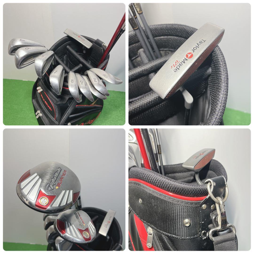 G550 TaylorMade ゴルフクラブセット メンズ 右利き 初心者
