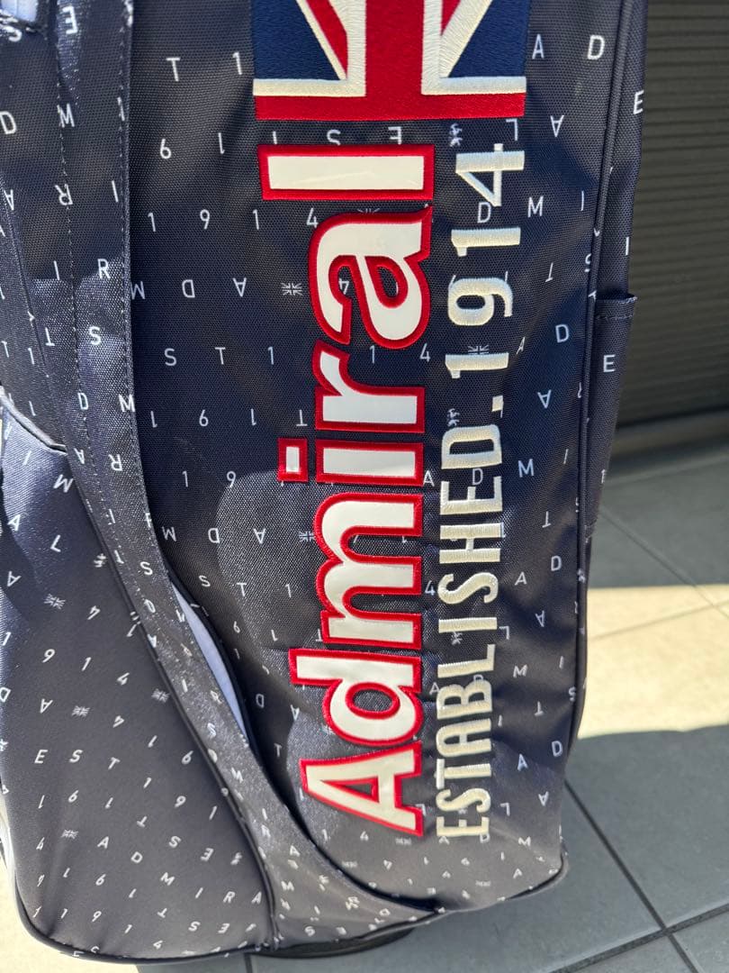 ニコニコさん専用　Admiral ゴルフバッグ・キャディバッグ ネイビー