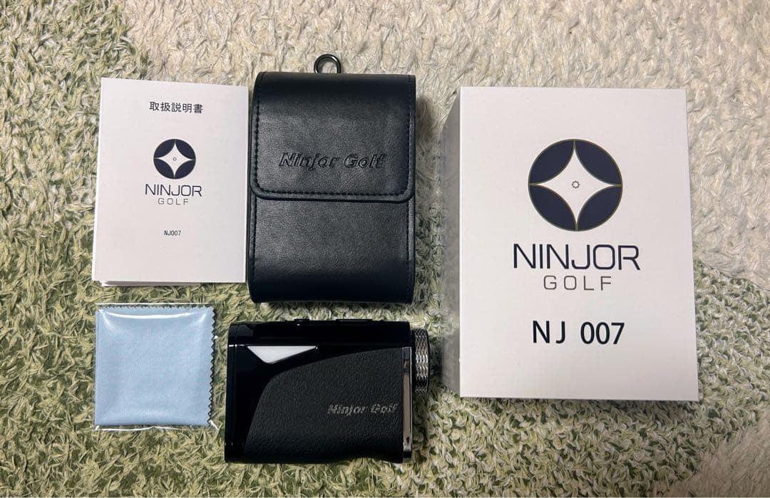 【お買得品】NJ007（ブラック）レーザー距離計 ニンジャーゴルフ