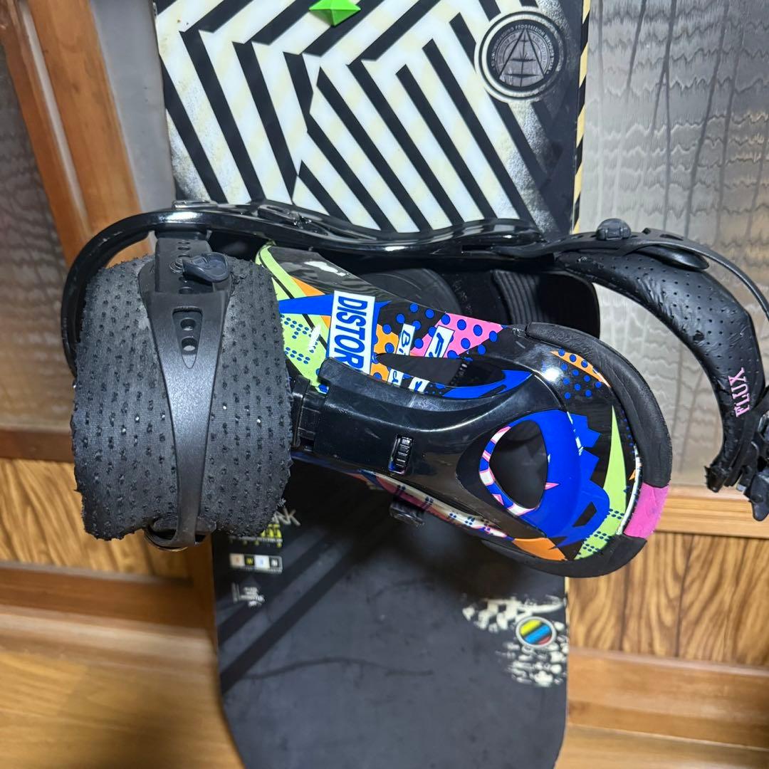 【美品】板 K2 Darkstar 155cm ビンディング FLUX