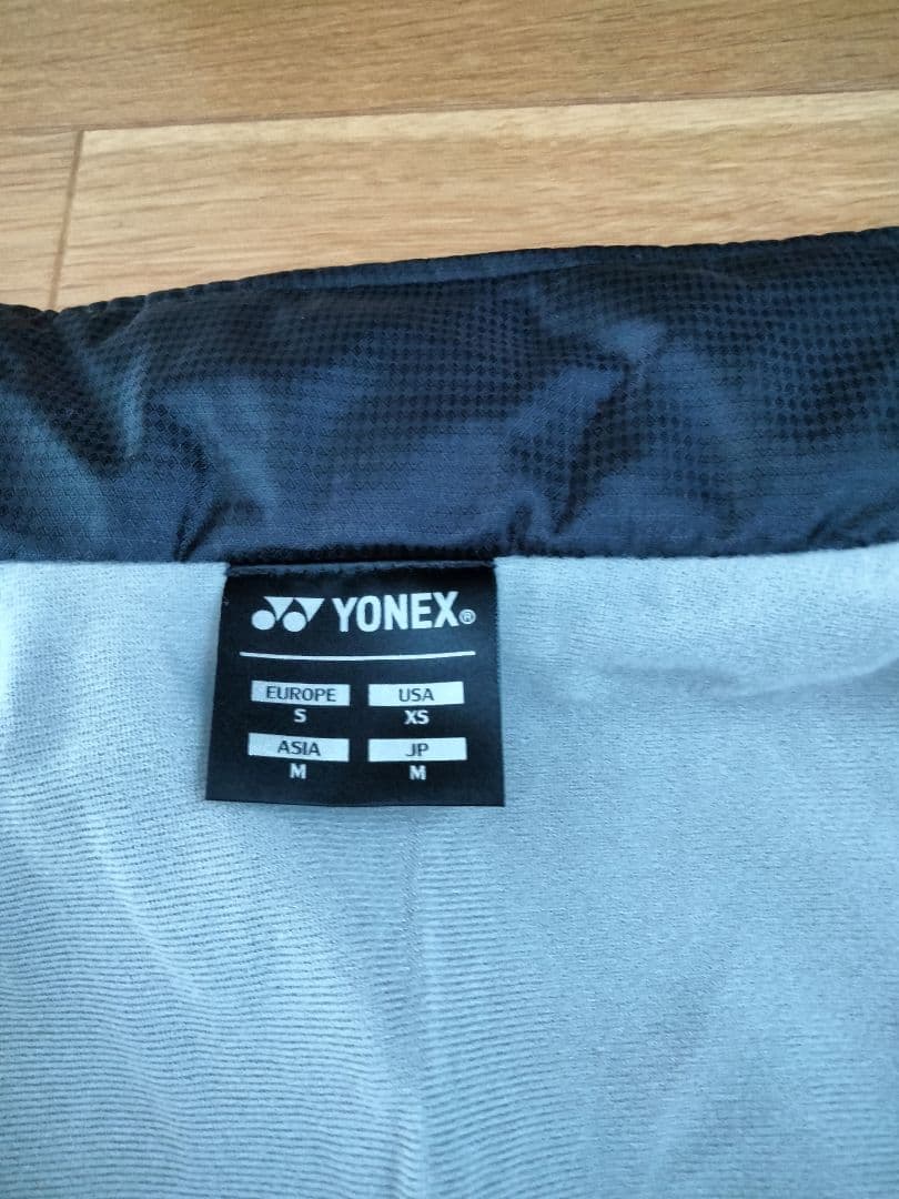 YONEX ジャケット 青/黒　男女兼用