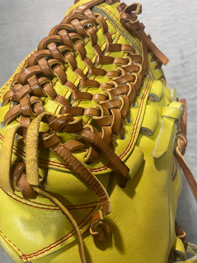 Zeems イエロー 軟式内野野球グローブ　早い者勝ち