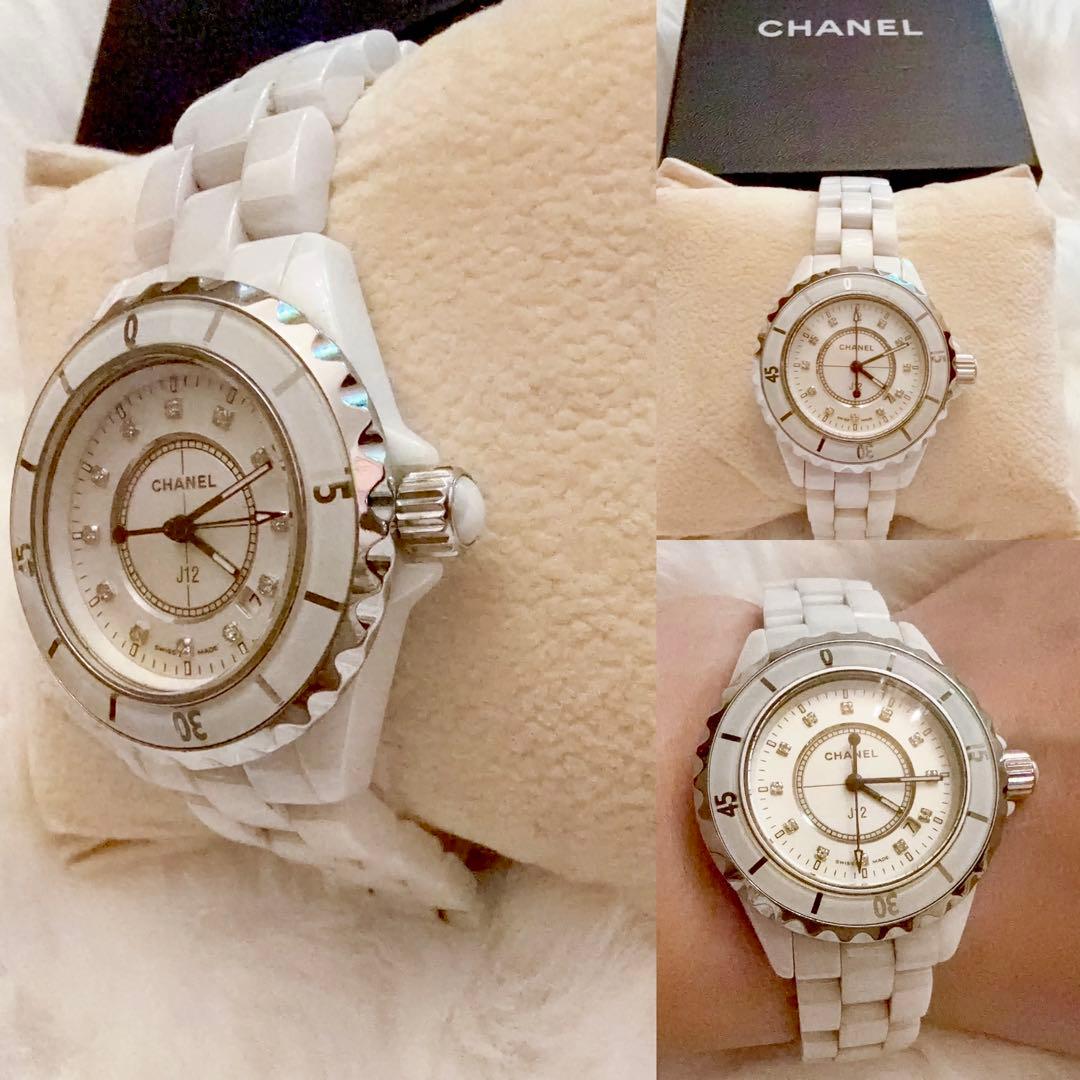 CHANEL j12 ノベルティ　電池新品