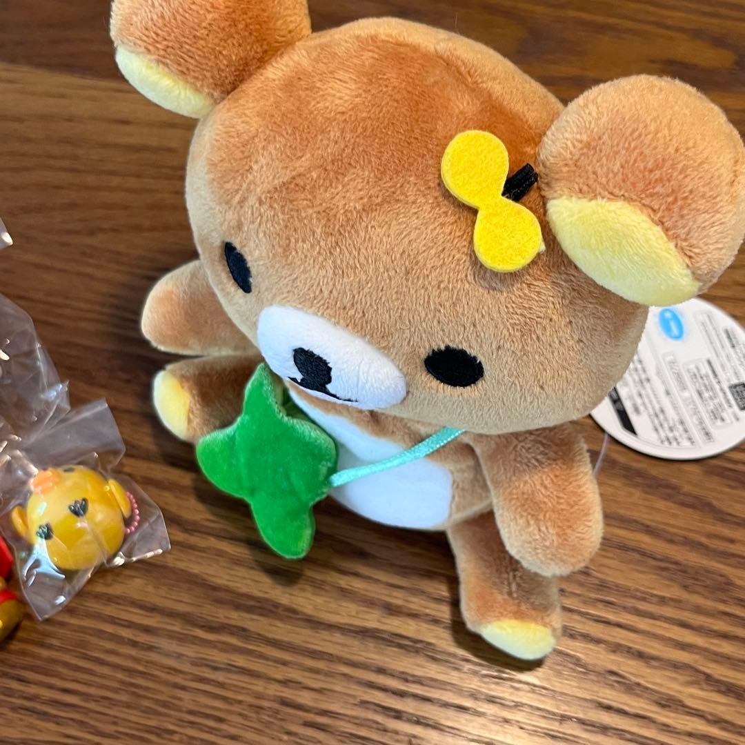 リラックマ お外でごろんおでかけぬいぐるみクローバーポシェットセット