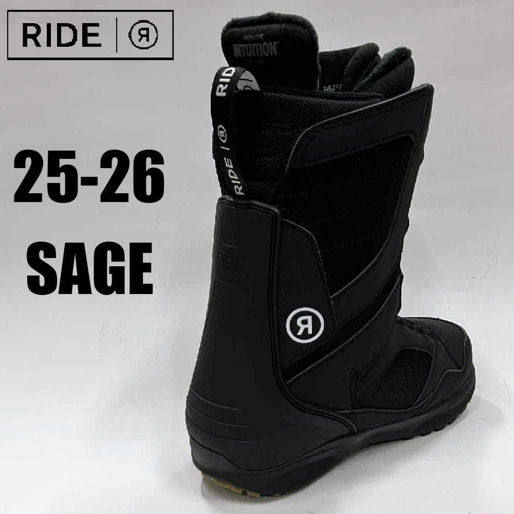 【新品】25-26 RIDE SAGE 23.0cm 女性用スノーボードブーツ