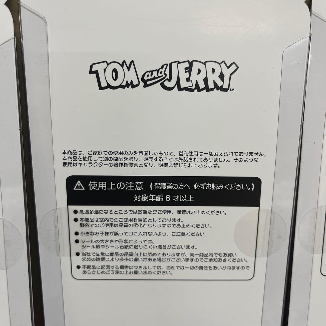 【正規品】うるちゅるポップシール　トムアンドジェリー×10枚　トムとジェリー