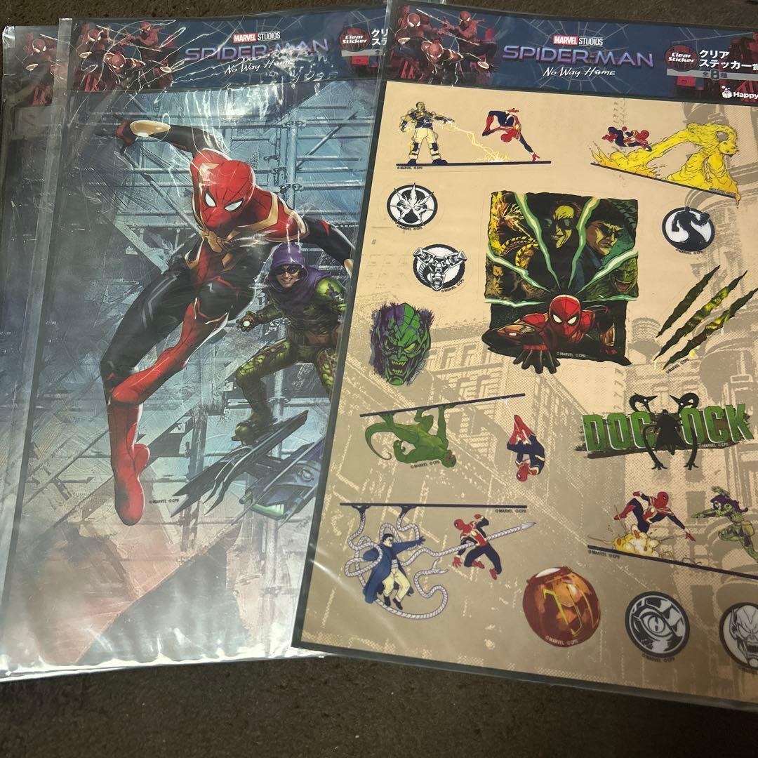 スパイダーマン フィギュア ステッカー ポスター　トートバッグ キーホルダー