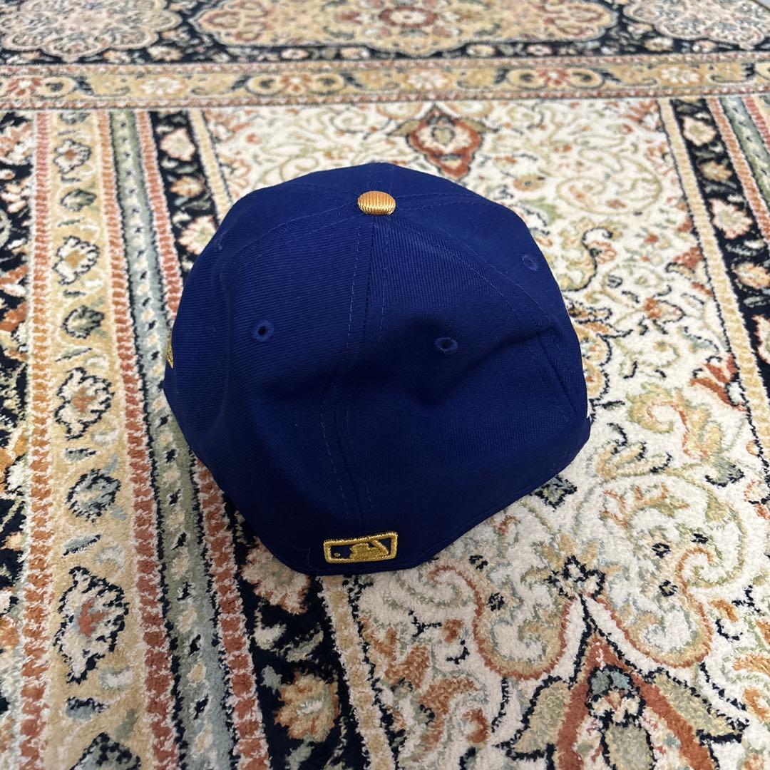 ドジャース59FIFTY 2025年ゴールドキャップ 7 3/8