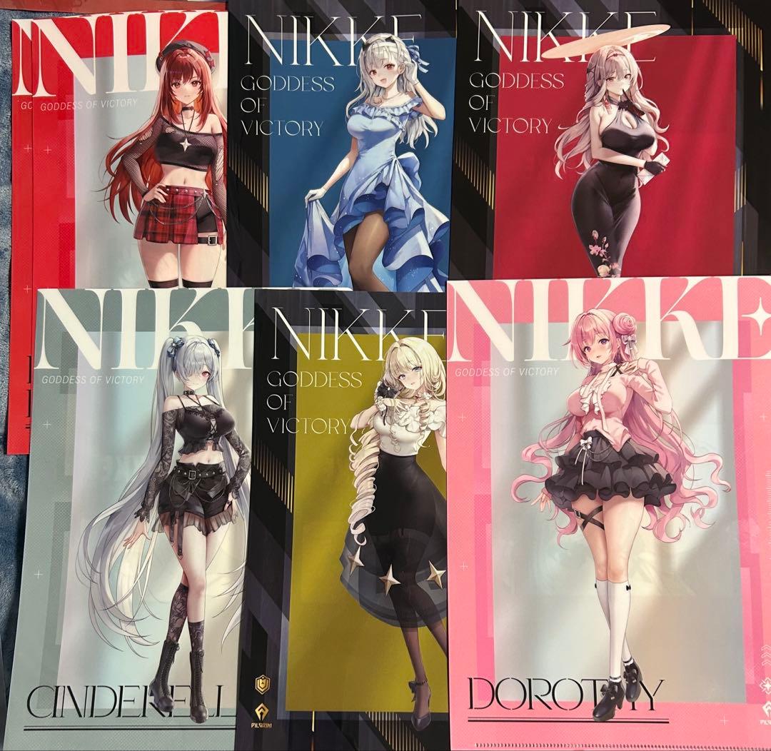 勝利の女神:NIKKE メガニケ　クリアファイル　計29枚