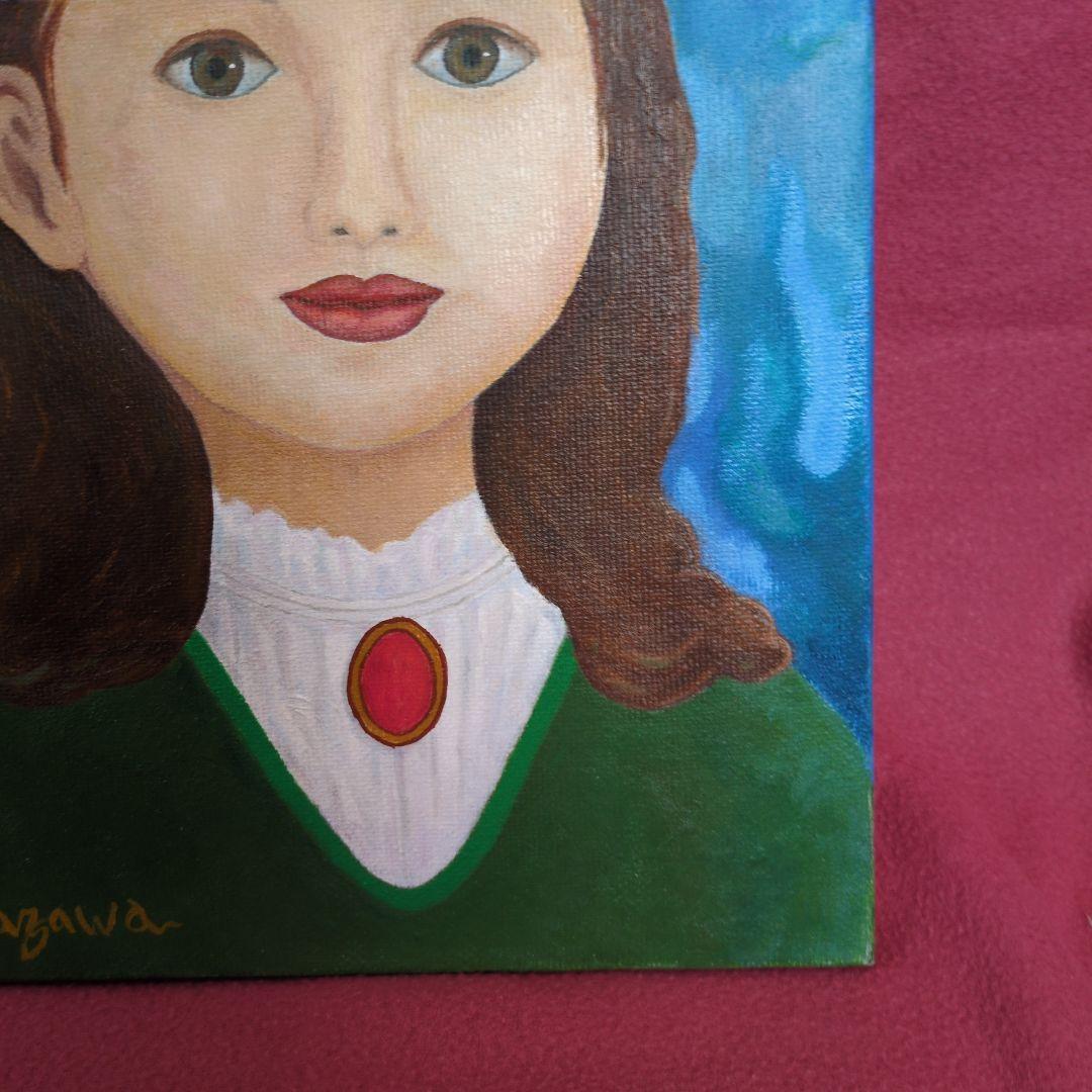 油絵　深沢邦朗　を彷彿とする