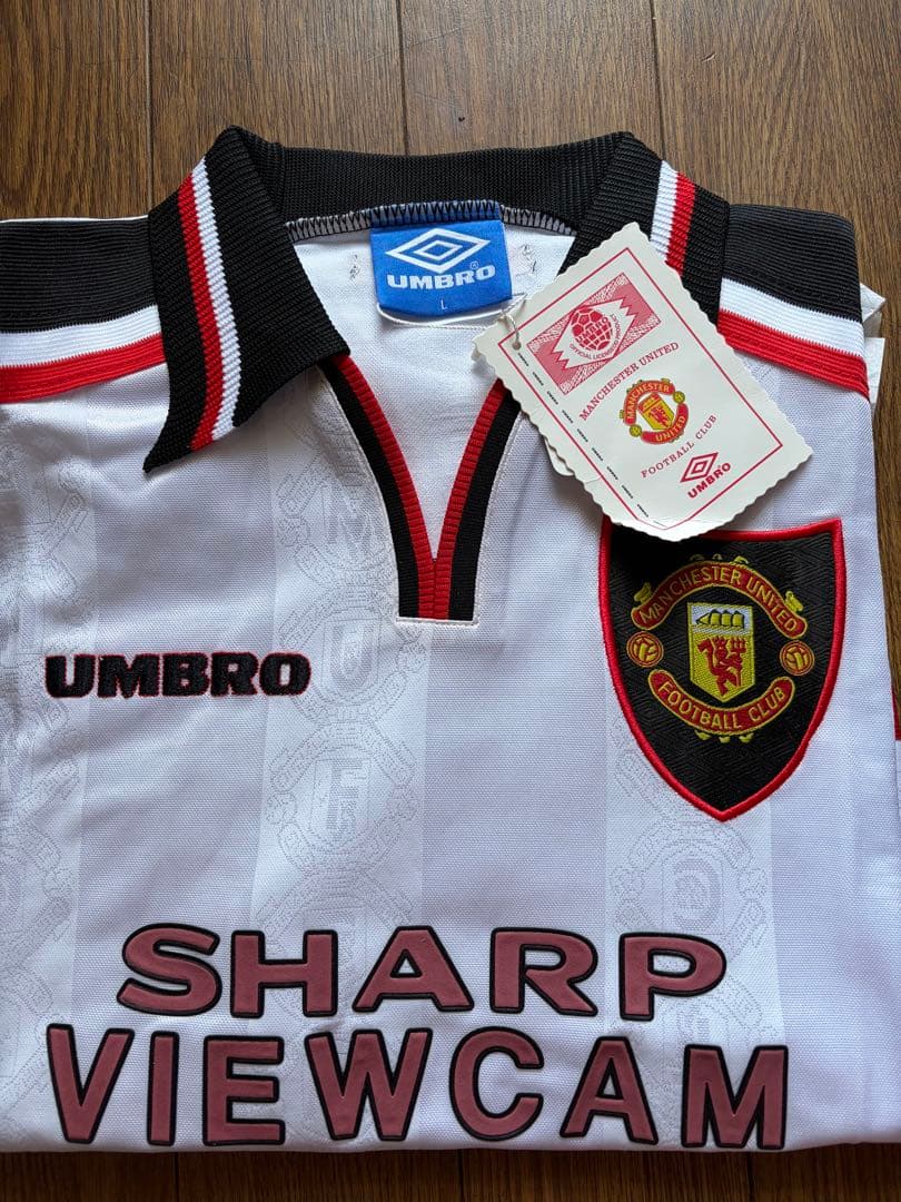 マンU SHARP VIEWCAM Umbro ユニフォーム L 新品