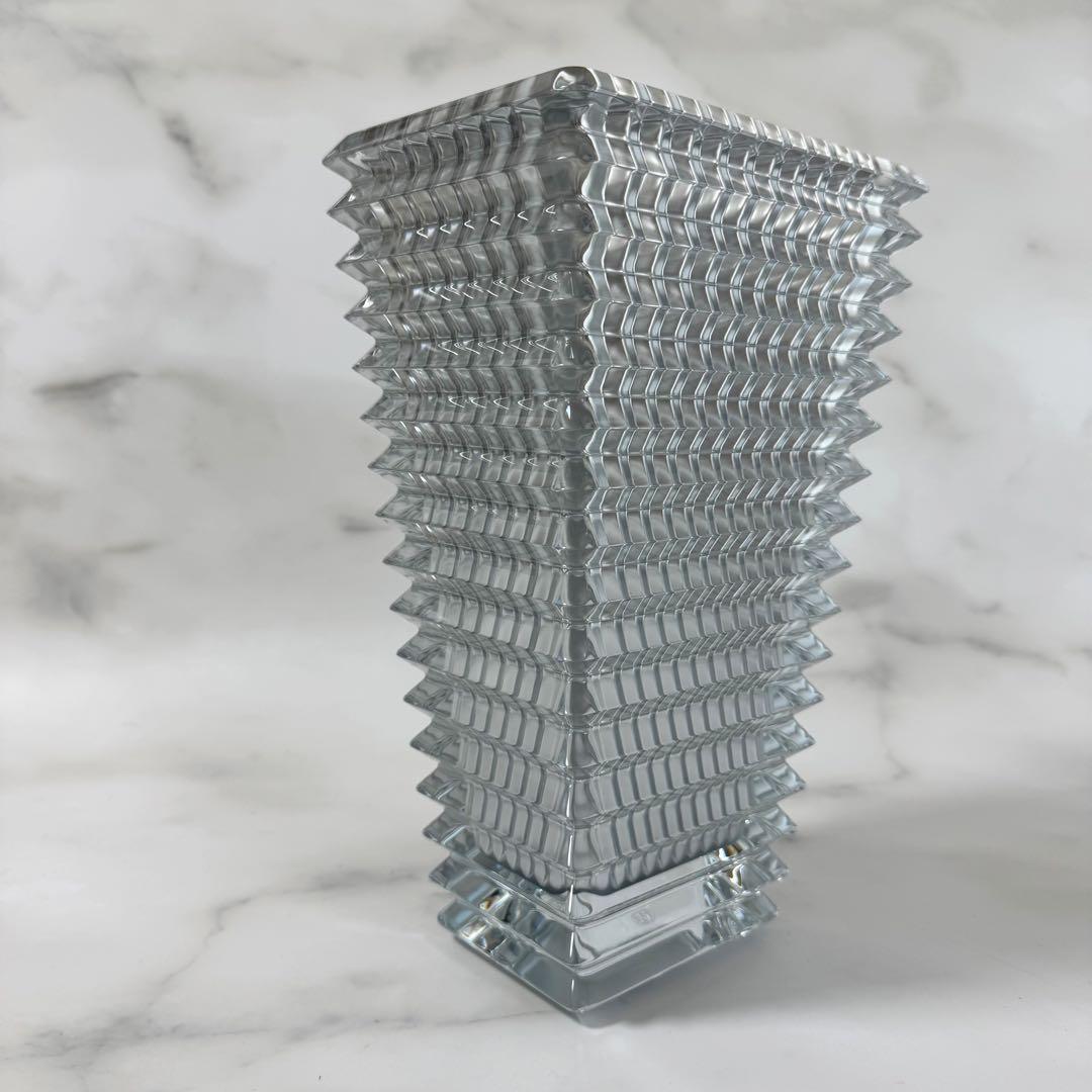 新品未使用 Baccarat バカラ アイ ベース スクウェア L シルバー