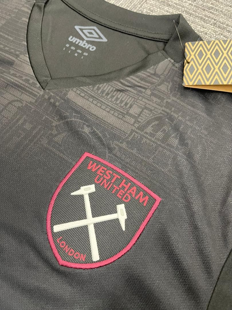 新品 ウェストハム・ユナイテッド AWAY ユニフォーム 海外 L サイズ