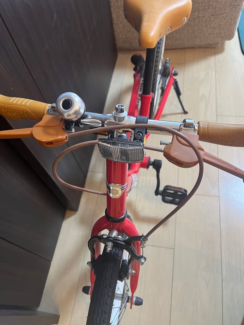 直接手渡し希望　People 子供用自転車 赤
