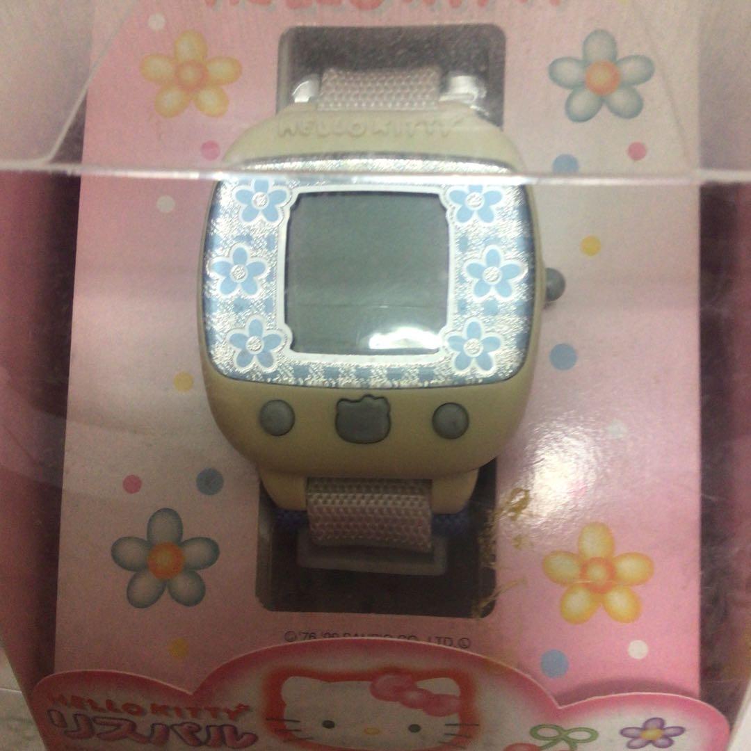 バンダイ　ハローキティ　リスパル　ブルー