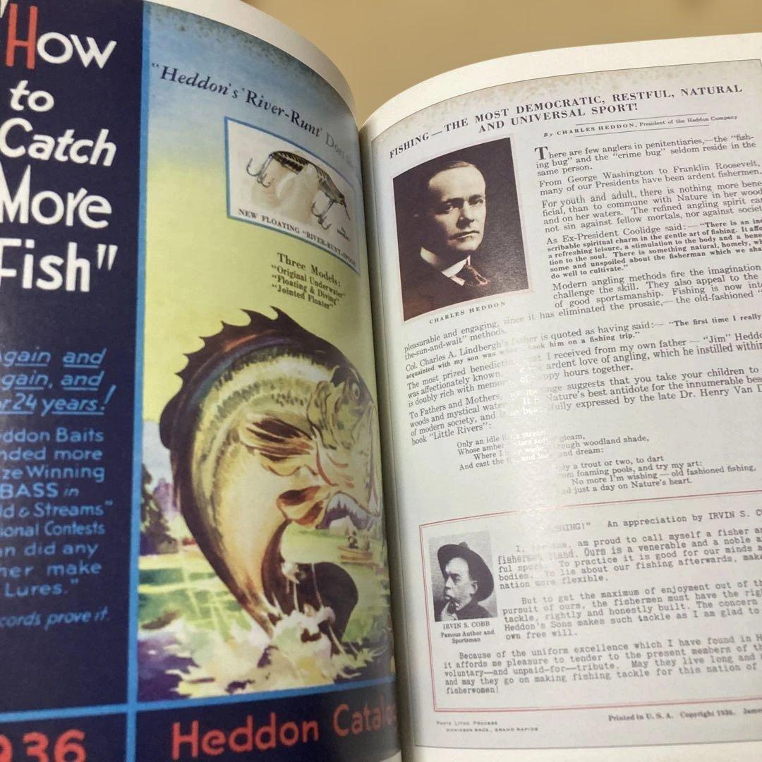 Heddon Catalogs 1902-1953 洋書　貴重