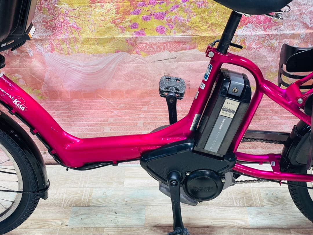 ZK3663 電動自転車 ヤマハ パスキス 子供乗せ 20インチ 送料無料
