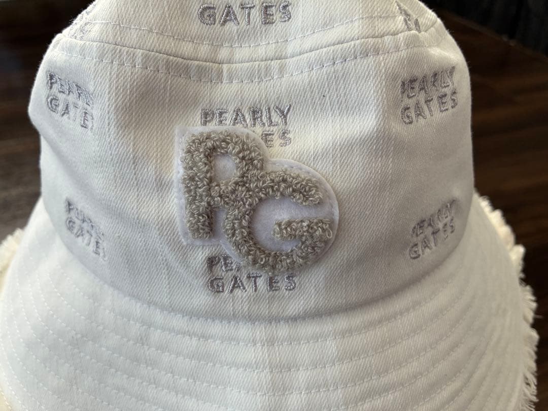 美品【PEARLY GATES】パーリーゲイ　ハット