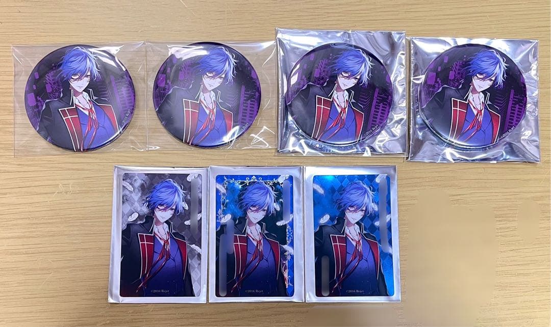 THANATOS NiGHT リアム 缶バッジ カード まとめ売り