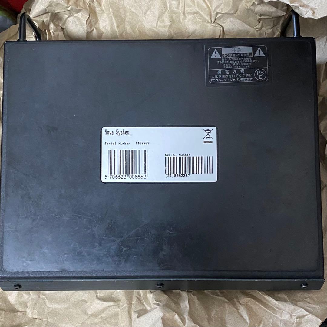 【5月中旬まで】tc electronic NOVA SYSTEM 箱無し