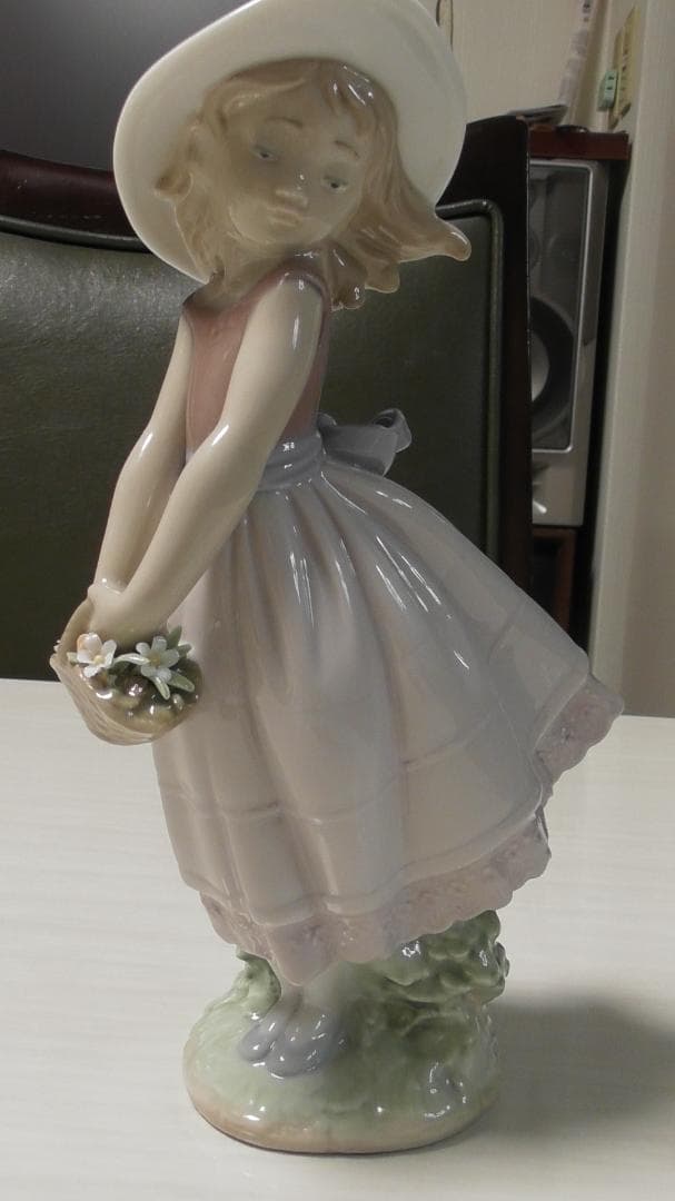LLADRO　リヤドロ【花の小径】　リアドロ　 インテリア　L524